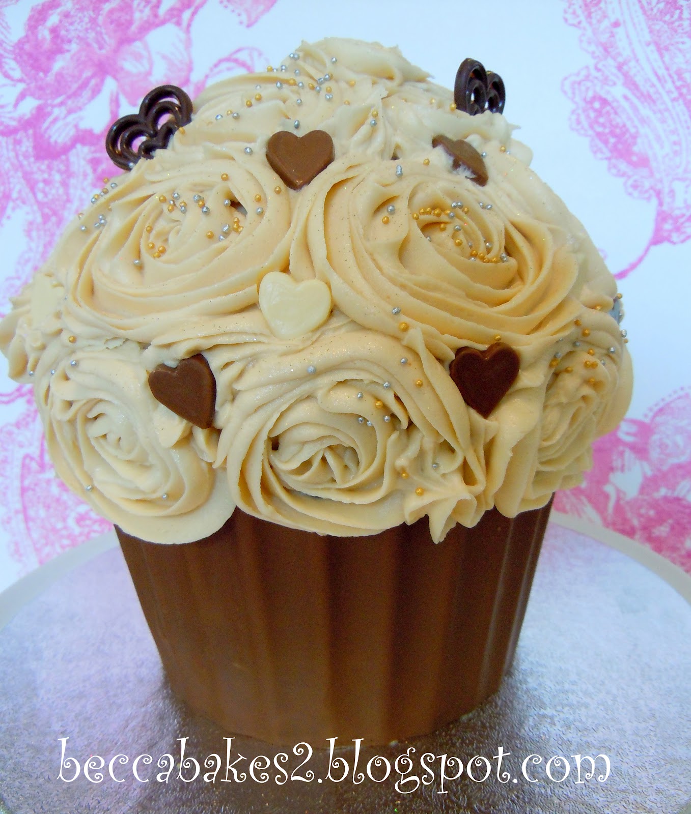 Becca Bakes Giant cupcakes are not just for giants...