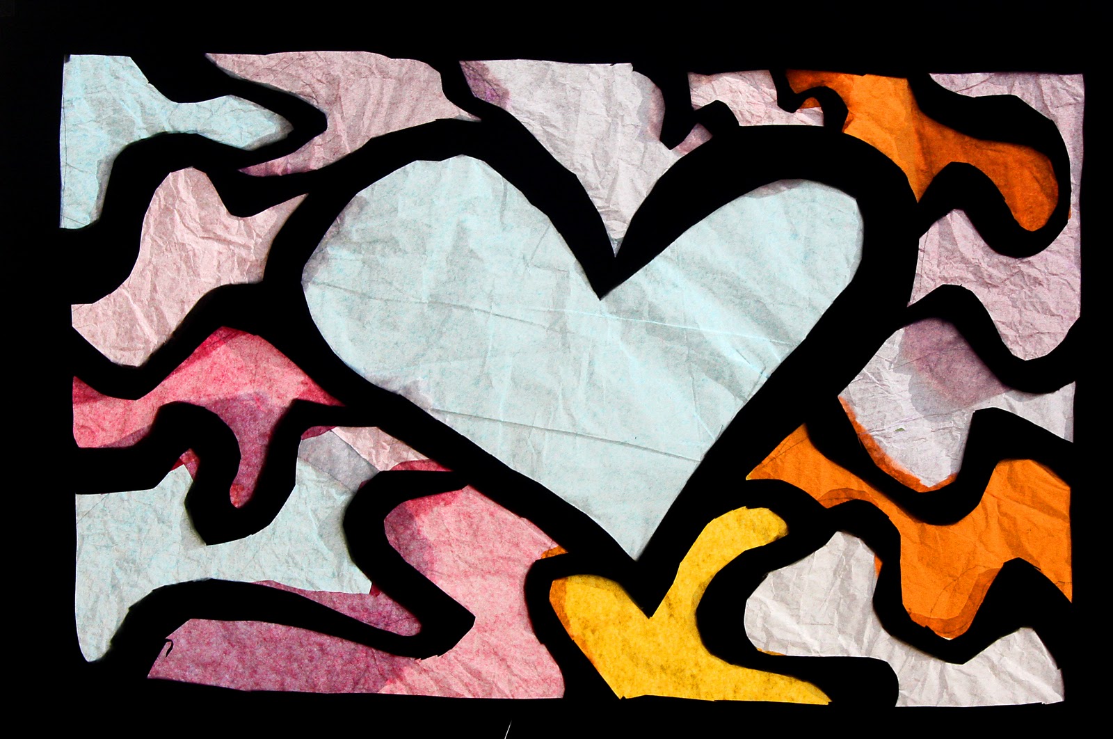 Art is Awesome! 5th Grade Tissue Paper Stained Glass