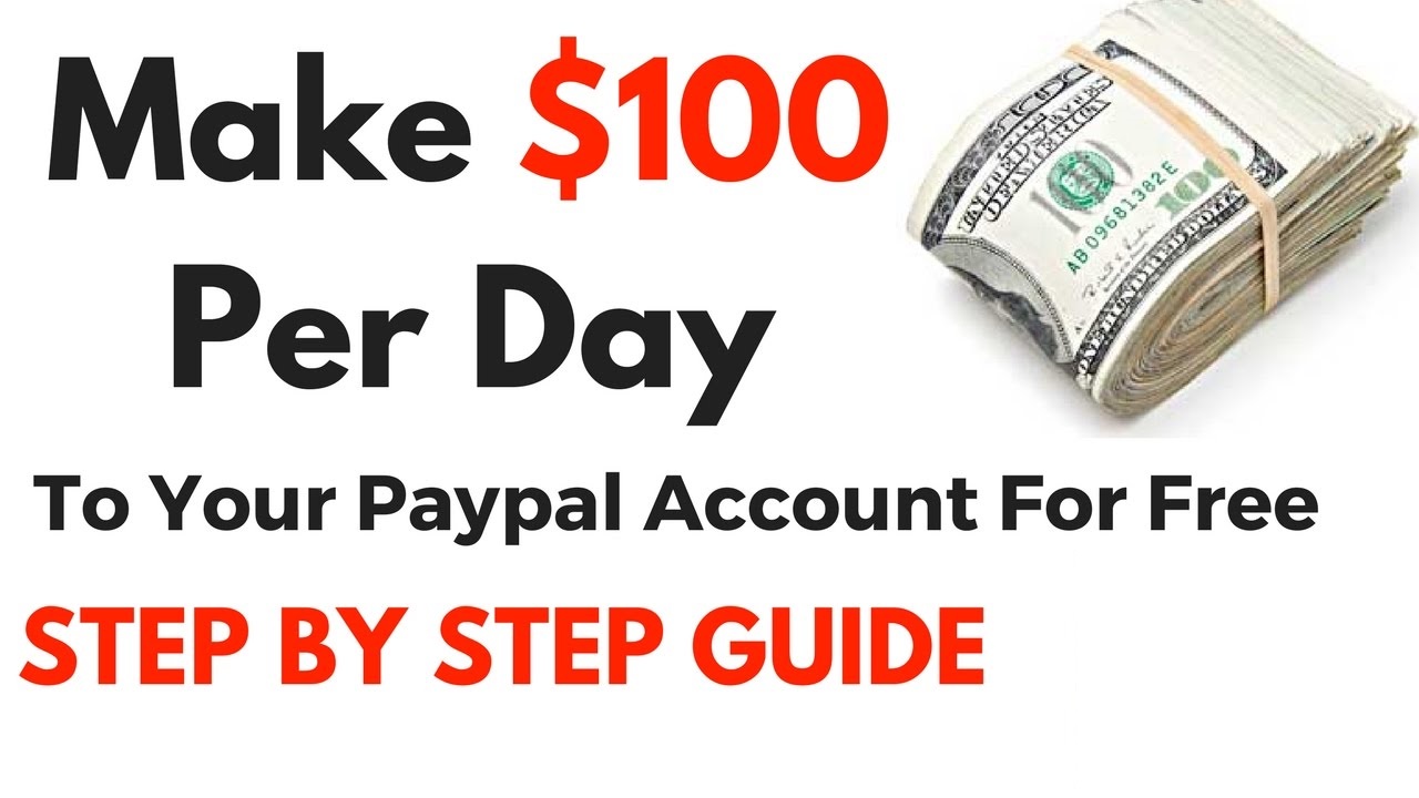 Make $100 Dollars a Day! (Passive Income Guide)