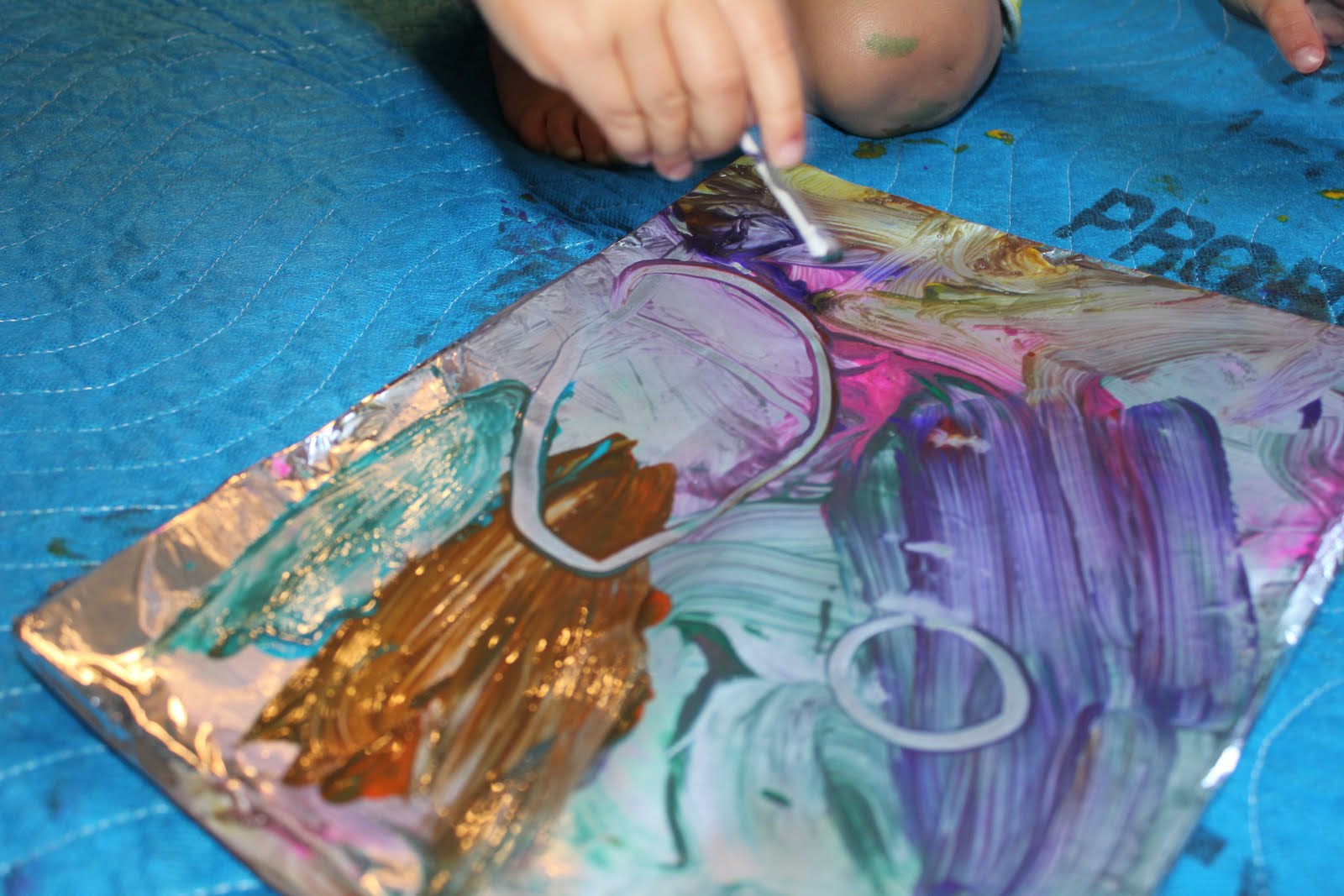 Play At Home Mom LLC Tin Foil Painting