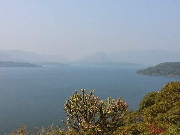 Breath taking view of the Mulshi back waters Breath taking view of the Mulshi back waters