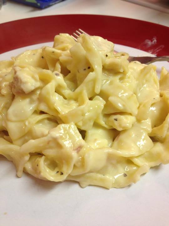 Nerdy Sarah Egg Noodle Chicken Pasta