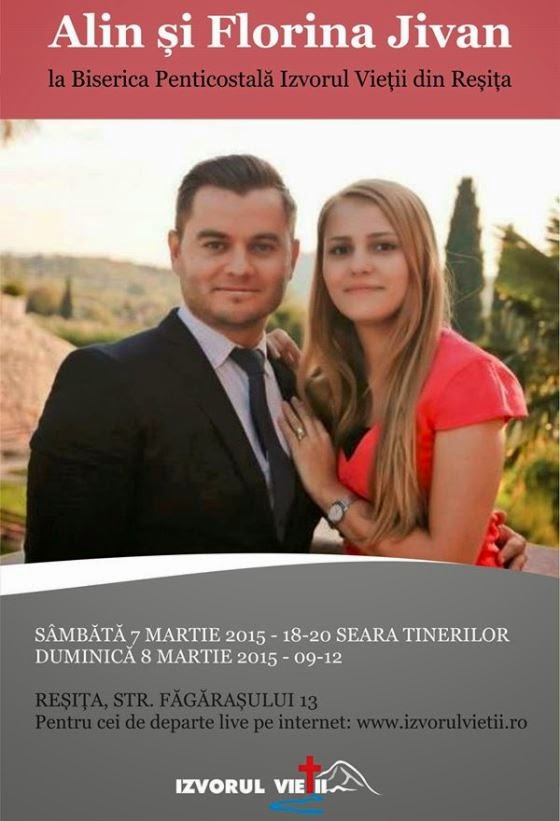 Newsnet Crestin Alin Si Florina Jivan La Biserica Izvorul Vieţii Resiţa