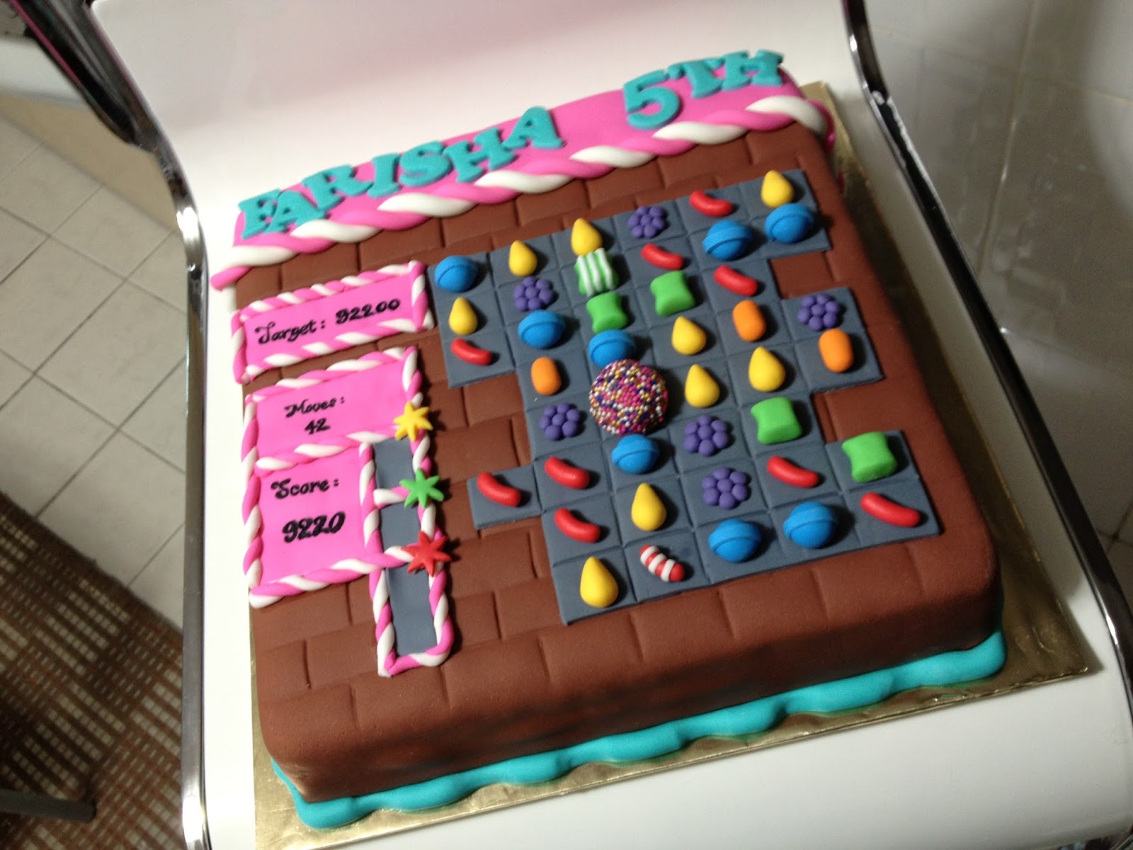 CoMeLiCiOuS Candy Crush cake