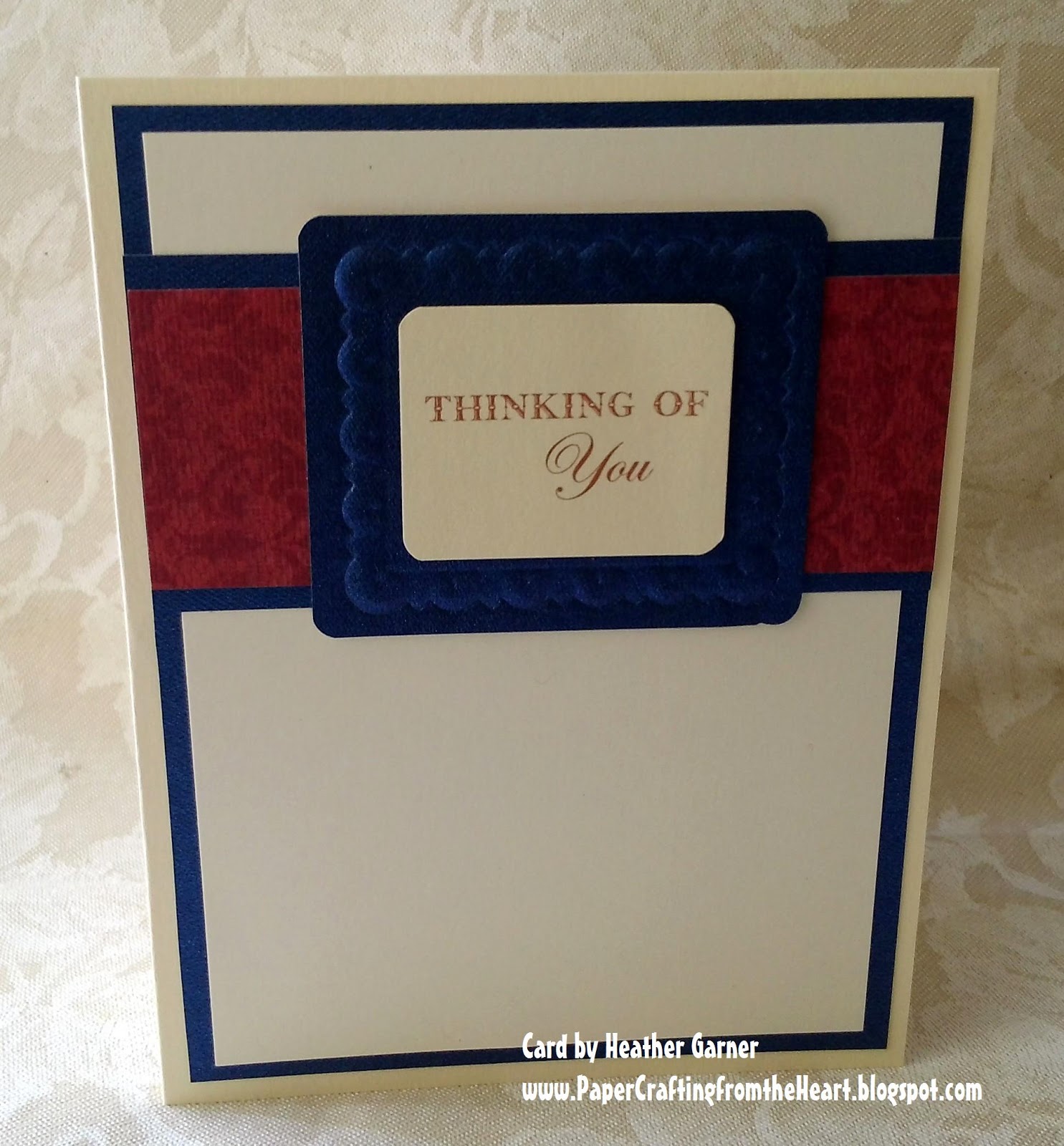 PaperCrafting from the Heart Using DieCuts to Emboss