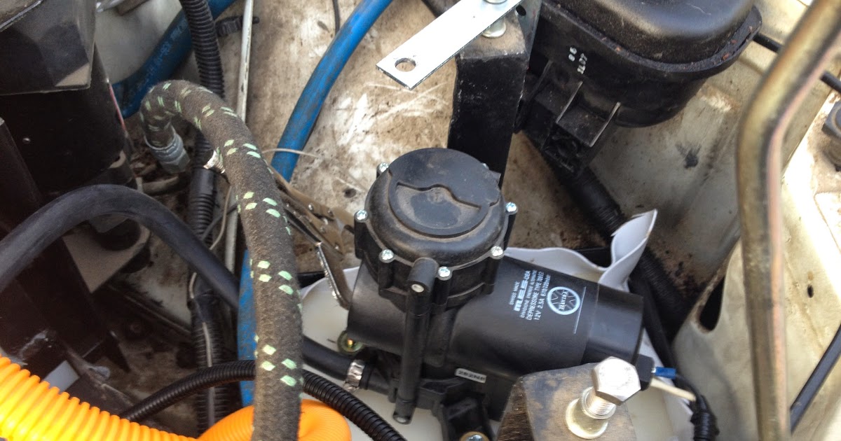 ElectroJeep AllElectric Jeep Cherokee New Vacuum Pump