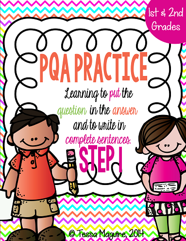 Introduce students to restating the question in their answer through this unit.
