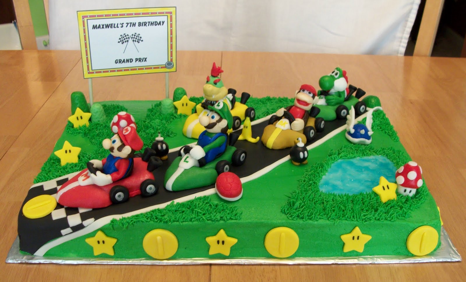 Bellissimo! Specialty Cakes "Mario Kart Cake" 5/11