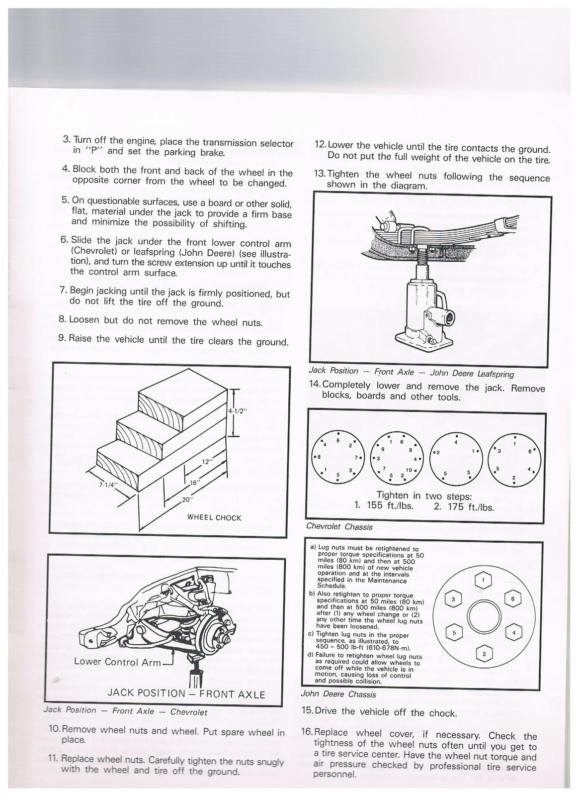1983 Fleetwood Pace Arrow Owners Manuals: 1988 Pace Arrow Owners manual