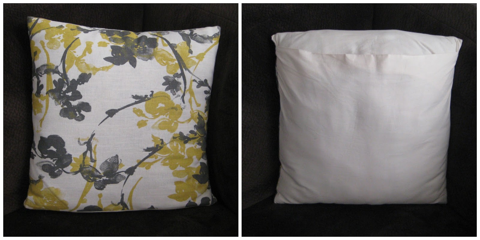 Your Crafty Friend Pillow Update on a Budget