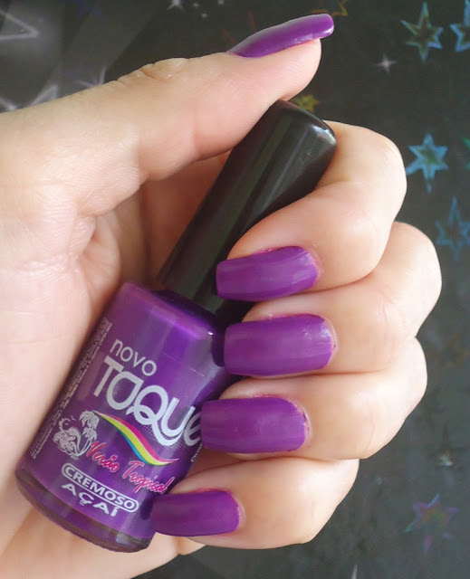 Novo Toque: Esmalte Açaí - Verão Tropical