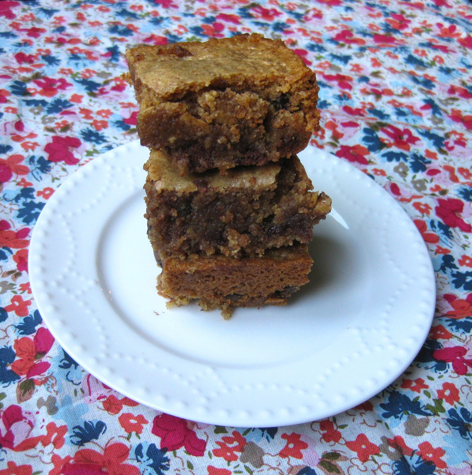 Stew or a Story Almond Blondies (GlutenFree!)