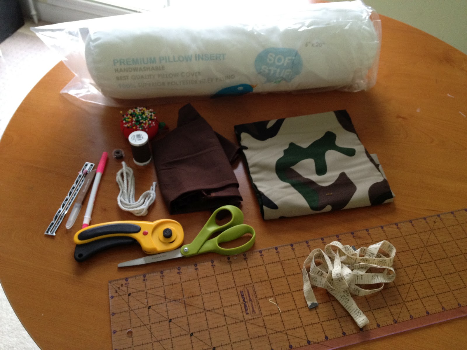 CasaLupoli How to Sew a Bolster Pillow