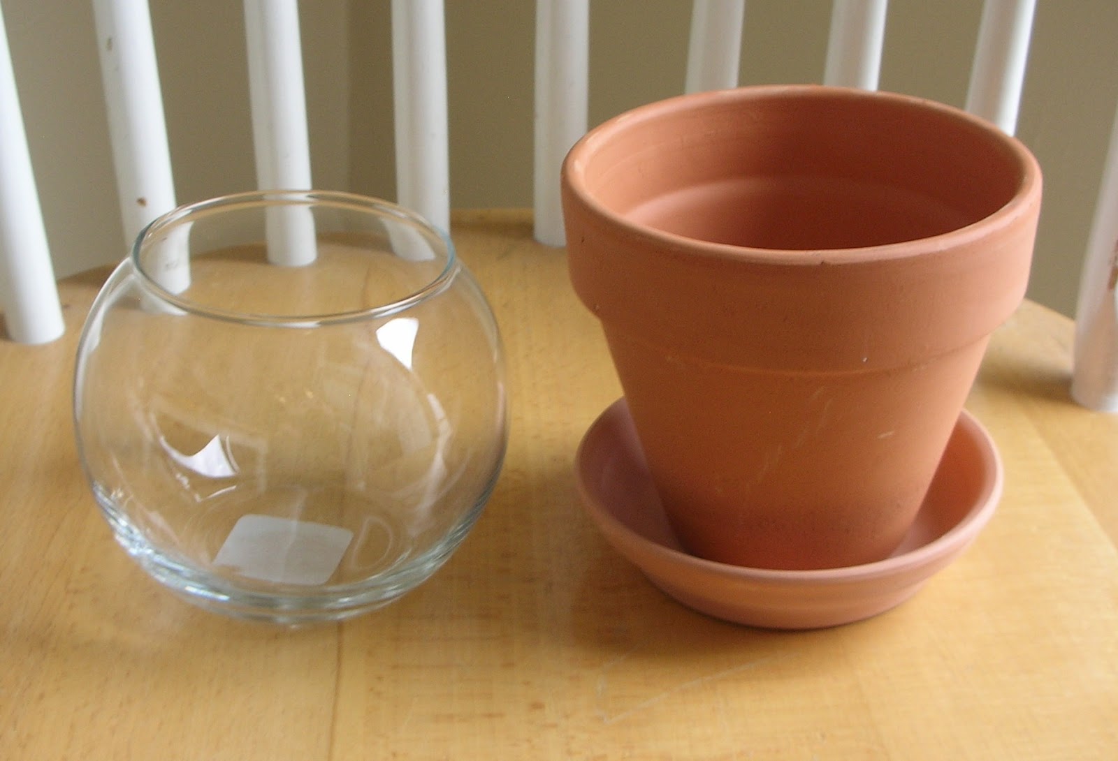 Easy Gumball Machines from Clay Pots