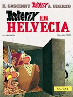 Astérix en Helvecia,Albert Uderzo, René Goscinny,Salvat tienda de comics en México distrito federal, venta de comics en México df