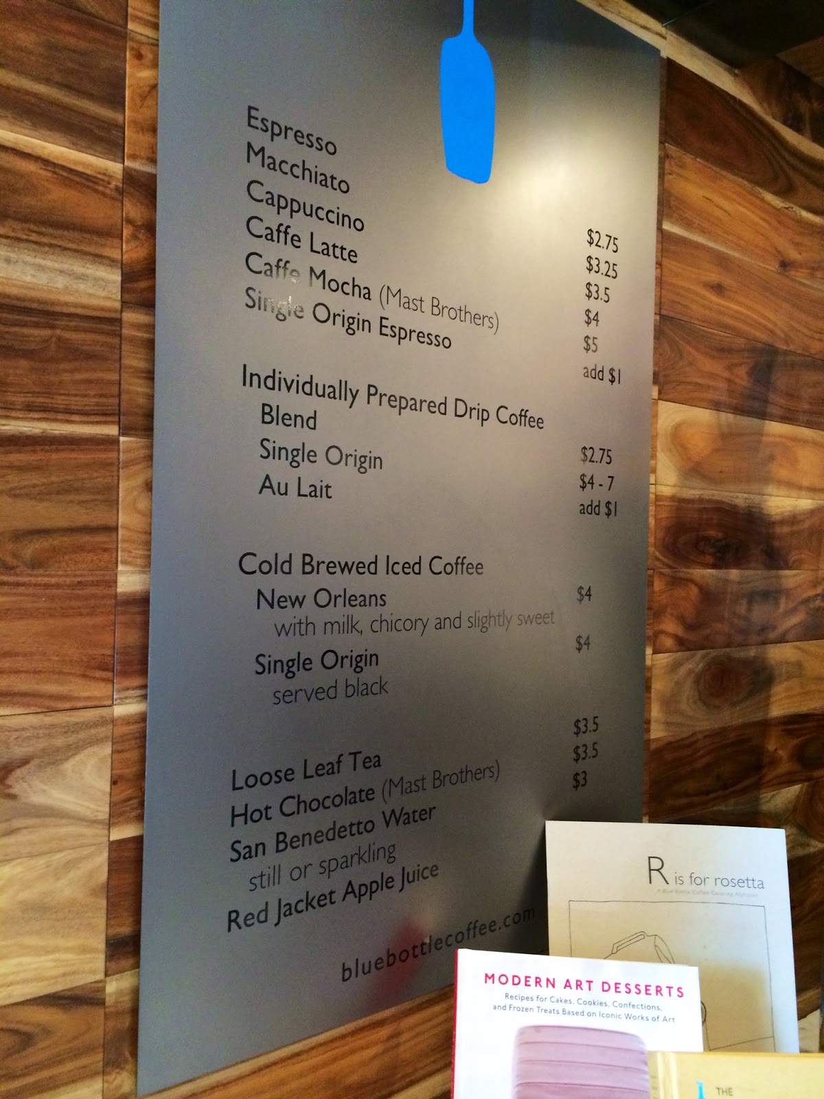 ZMO Journal Drank Bar Journal No. 22 Blue Bottle Coffee's Menus
