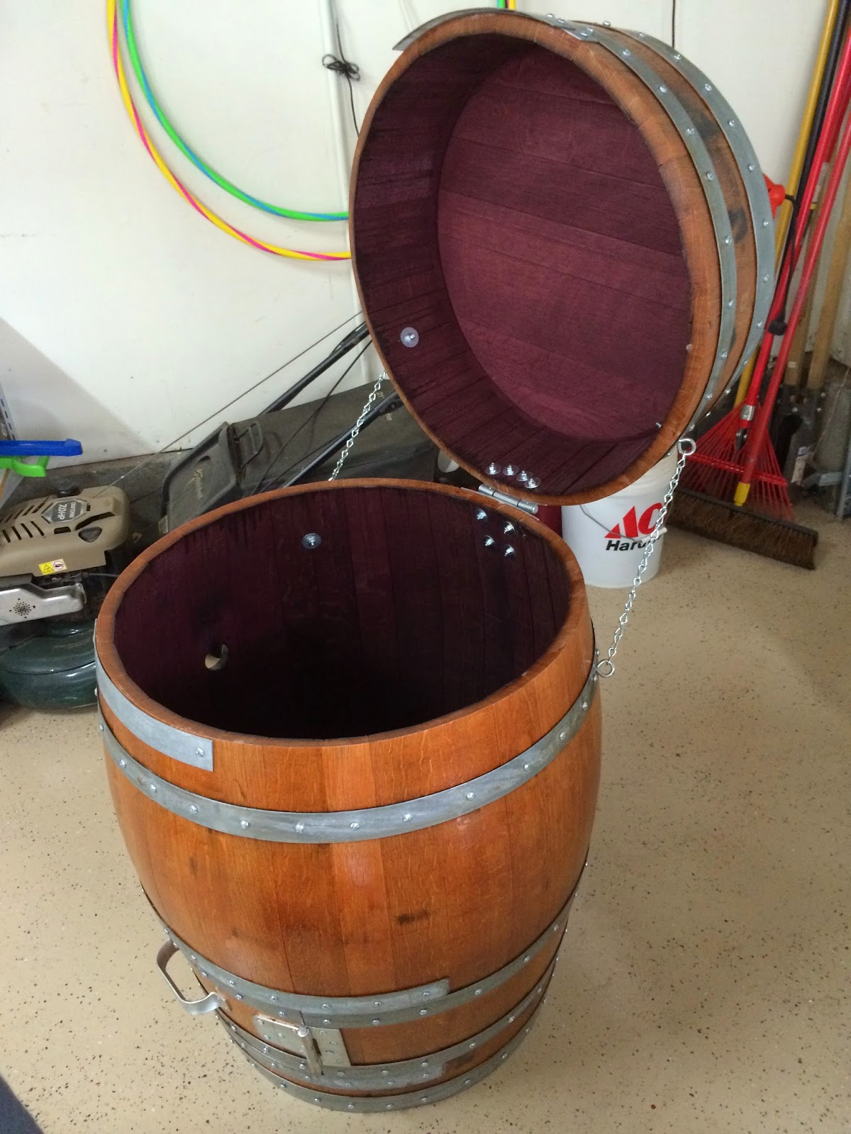 My Wine Barrel Smoker My Wine Barrel Smoker Build