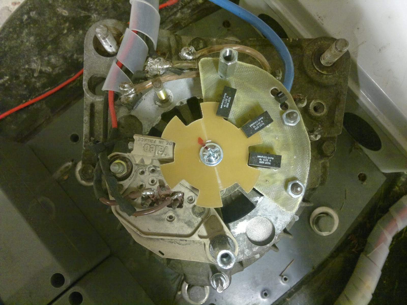 Alternator lawn mower rebuilt The electric machine