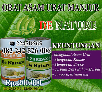 obat asam urat cara alami