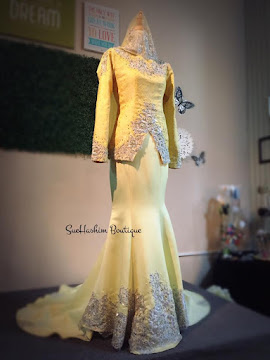 KOLEKSI BUSANA PENGANTIN DI SUE HASHIM BOUTIQUE