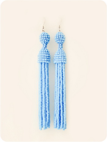 Handmade, Earrings, Tassel, Beads, Beaded, Earrings Tassel Beaded, Beaded Tassel Earrings