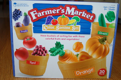 Learning Resources Farmer's Market Color Sorting Set