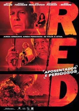 Dvd Red 2 Aposentados E Ainda Mais Perigosos Bruce Willis John Malkovich  Mary Louise Parker Original Dean Parisot