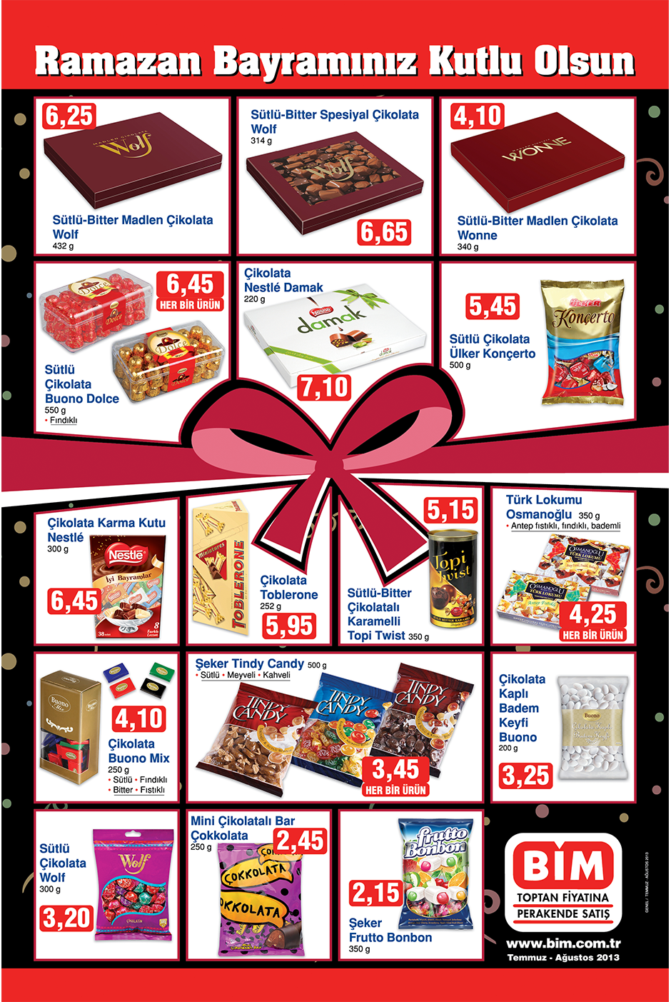 bim aktuel indirim haberleri bim bayram sekerleri ve cikolatalar brosuru bim 26 temmuz 2013 katalogu