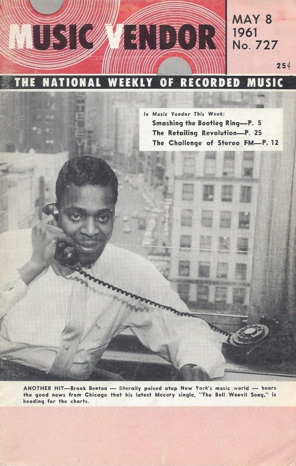 ARCANE RADIO TRIVIA Music Vendor & Cash Box Mazines