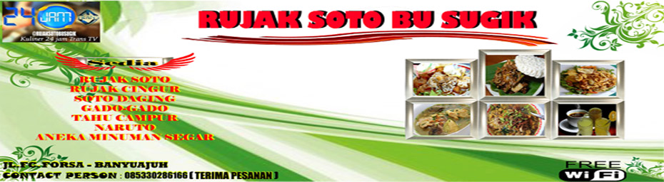 RUJAK SOTO BU SUGIK