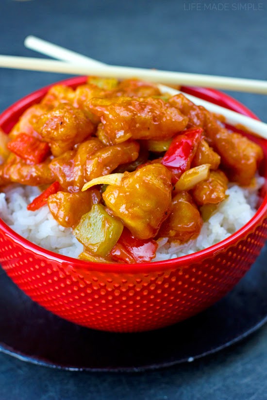 Bon Appetito! Gluten Free Sweet & Sour Chicken