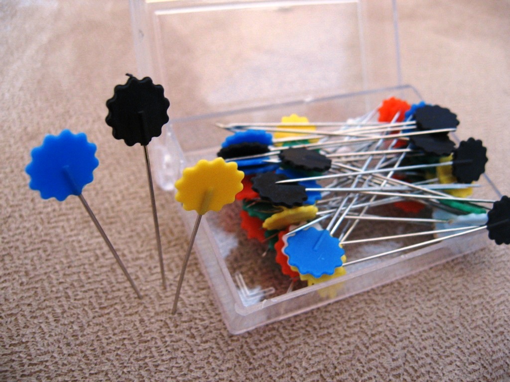 Sewing on Pins February 2011