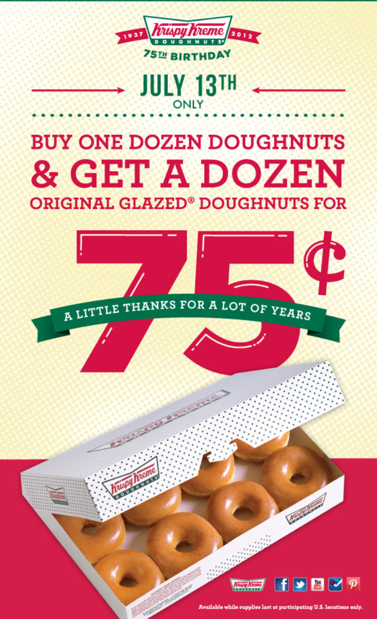 Krispy donuts coupons