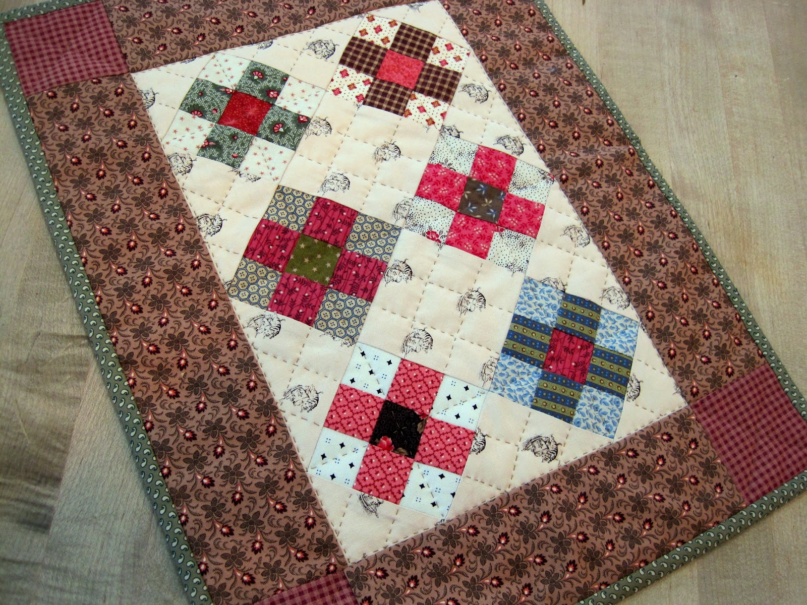 A Sentimental Quilter Week 4 Quilting Your Little Quilt