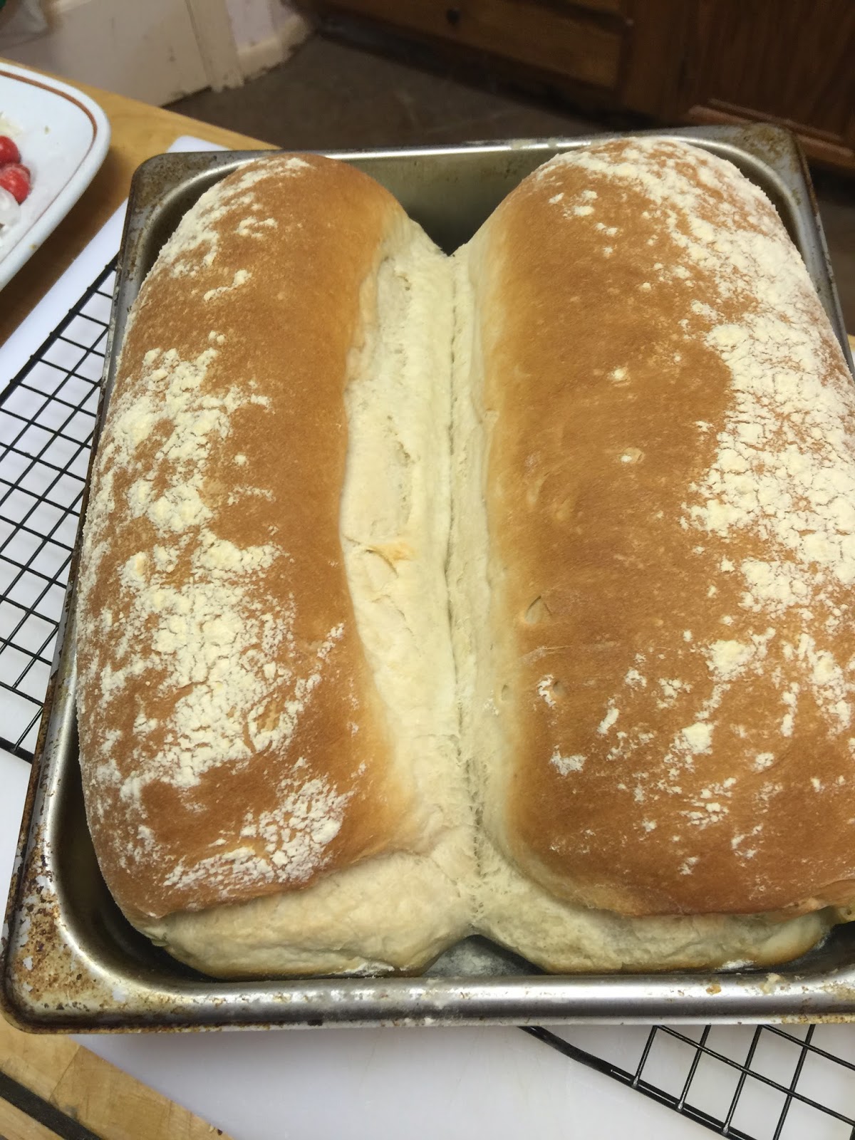 Tracy Cooks in Austin Double Boule white bread, it's one of my finest