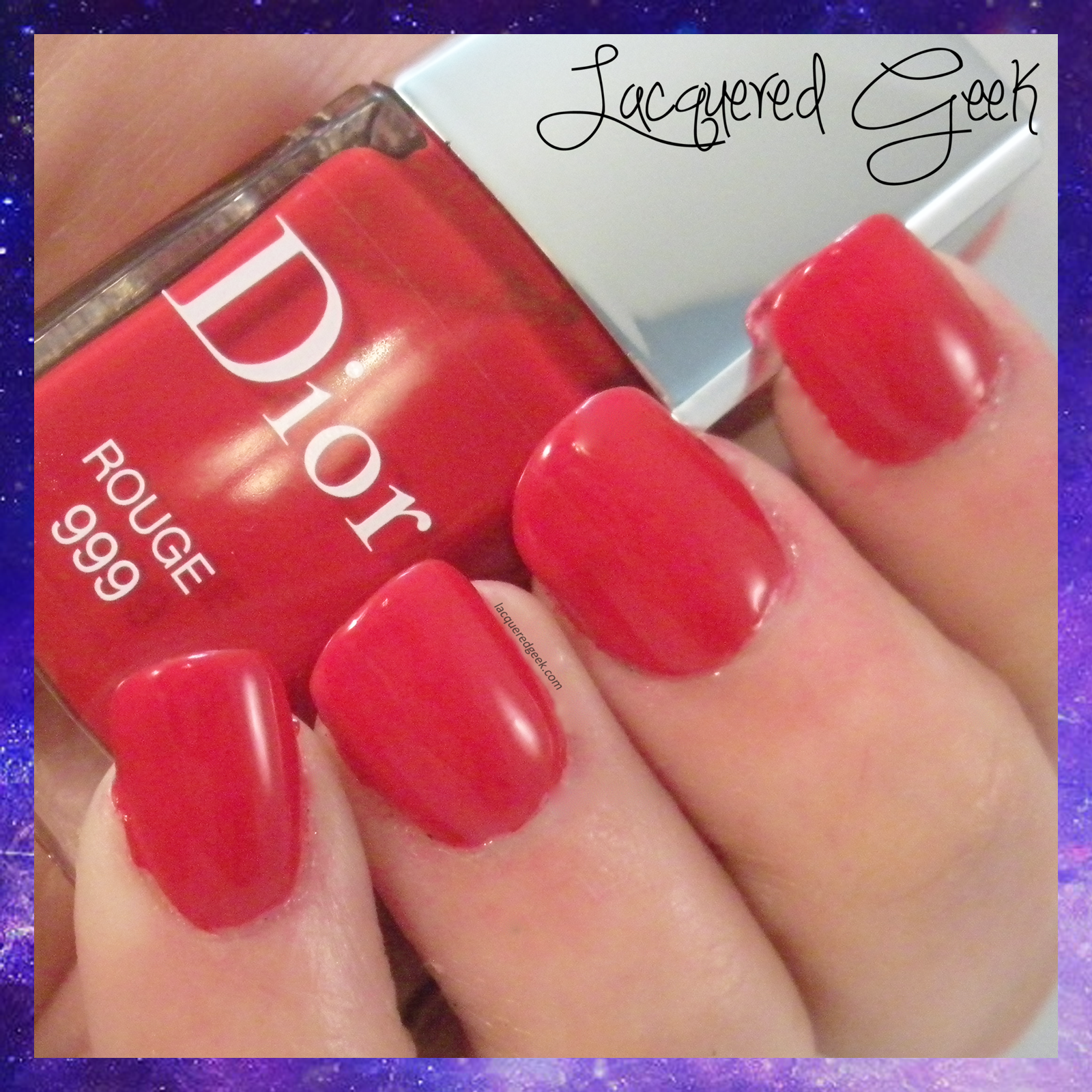Dior Rouge #999 swatch