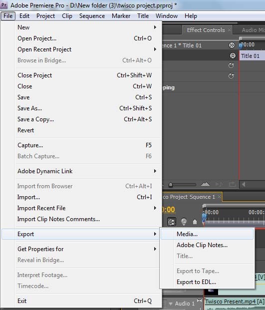 Belajar Adobe Premiere Pro: Memulai mengedit di Adobe premiere Pro CS4