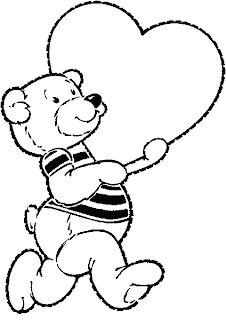 bear coloring pages, free coloring pages