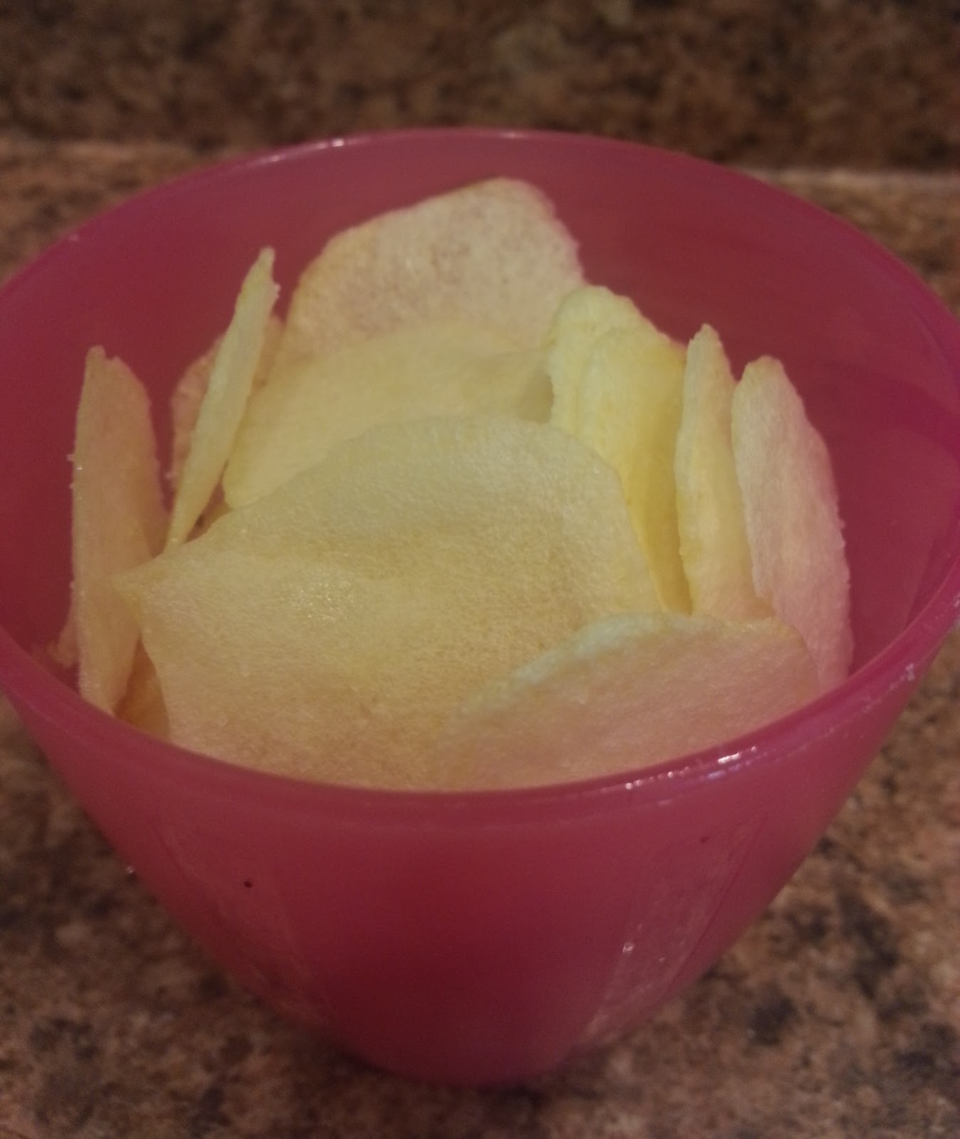 Baking in Arizona Cooking Potato Chips in the Microwave