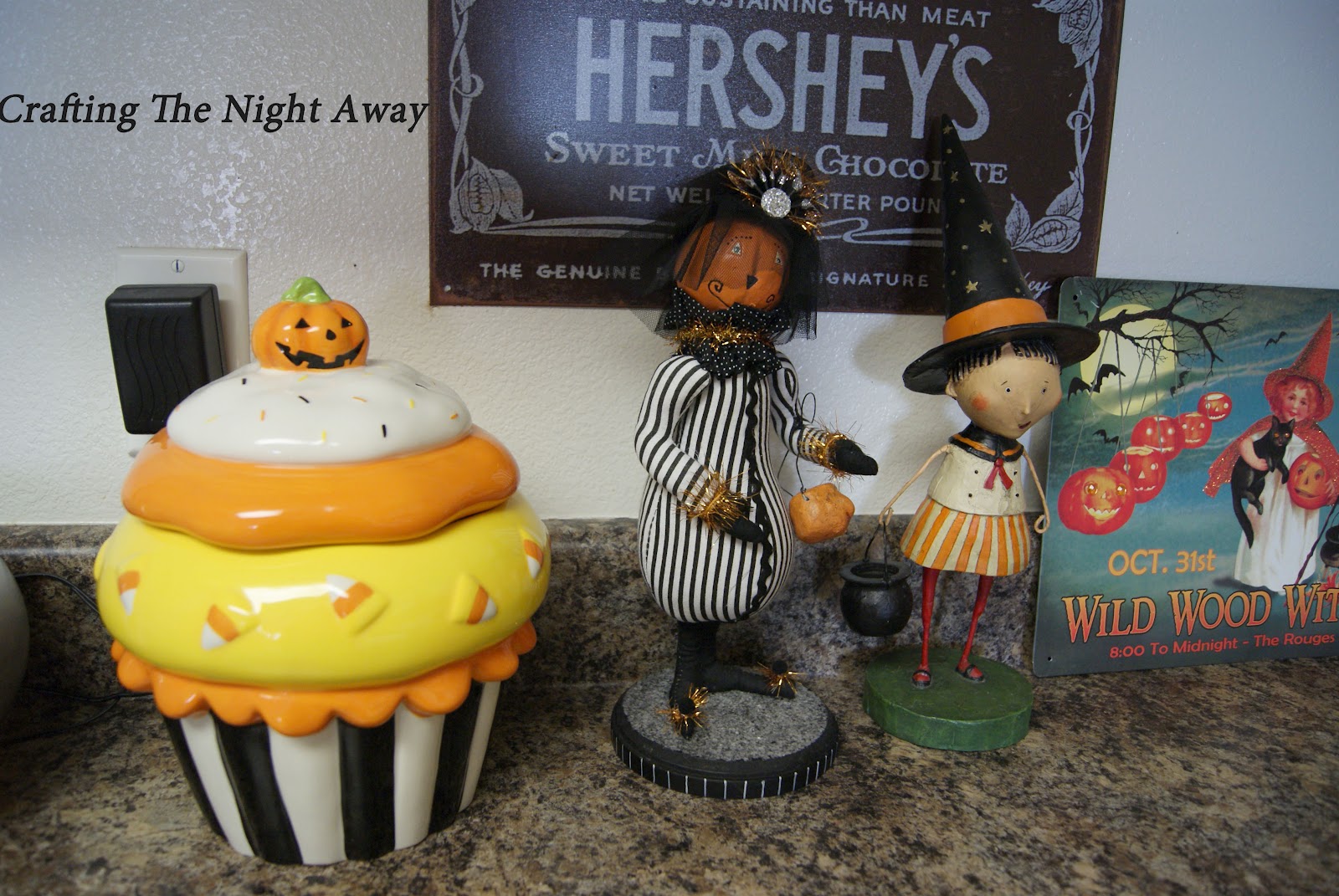 Crafting The Night Away All Decorated For Halloween