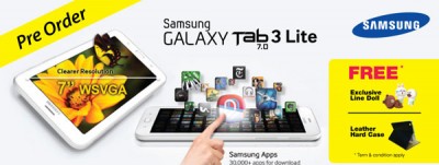 Keran Pre-Order Samsung Galaxy Tab 3 Lite 7.0 Sudah Dibuka