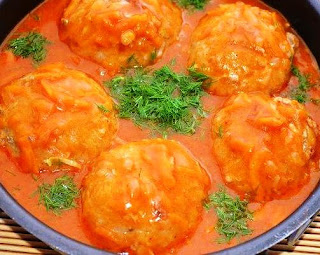 Капустно-мясные котлетки