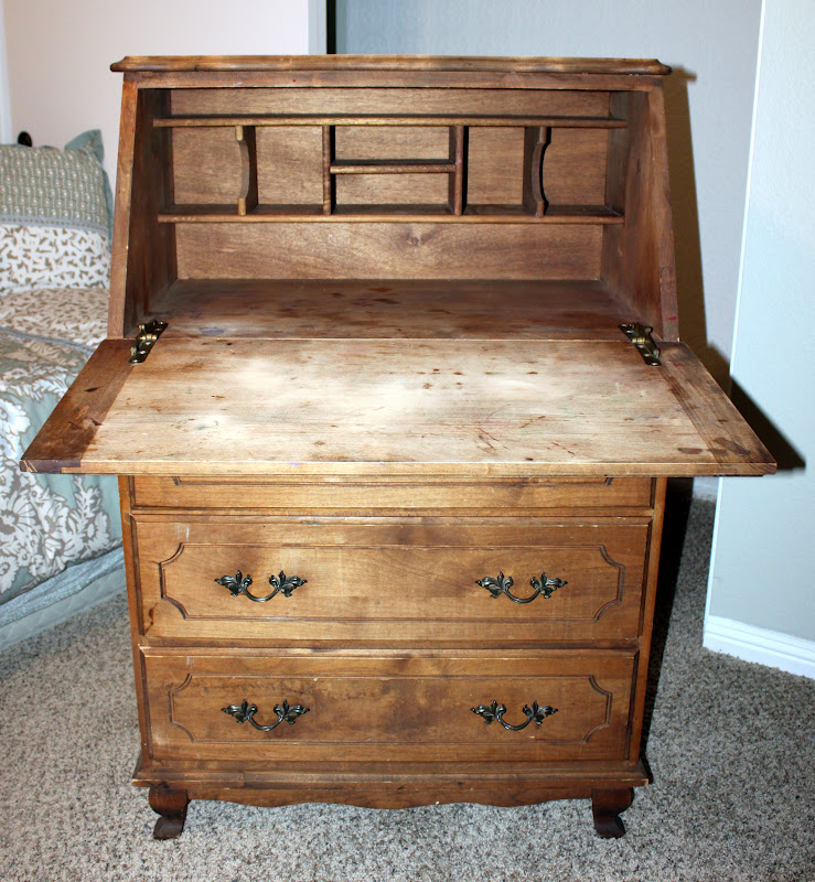 Home Sweet Home Secretary Desk/Dresser Redo