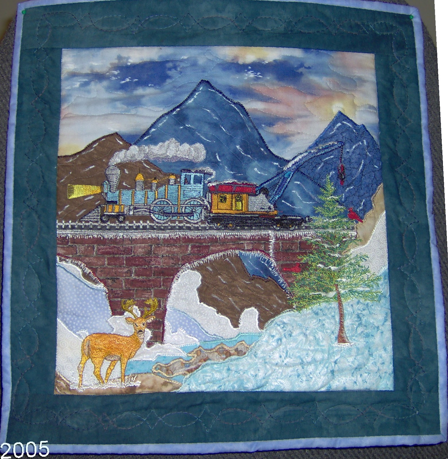 Dinah's Quilts & Embroidery Wall Hangings