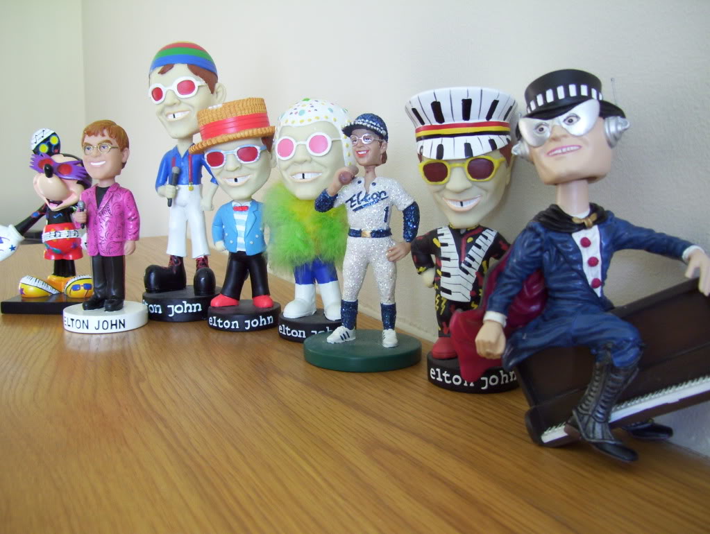 36 years of eltonjohnallsongslist Dolls and Recreations Pieces Of Art
