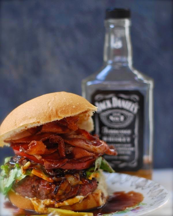 Better Than TGI Friday's Jack Daniel's Bacon Cheeseburger Cooking is