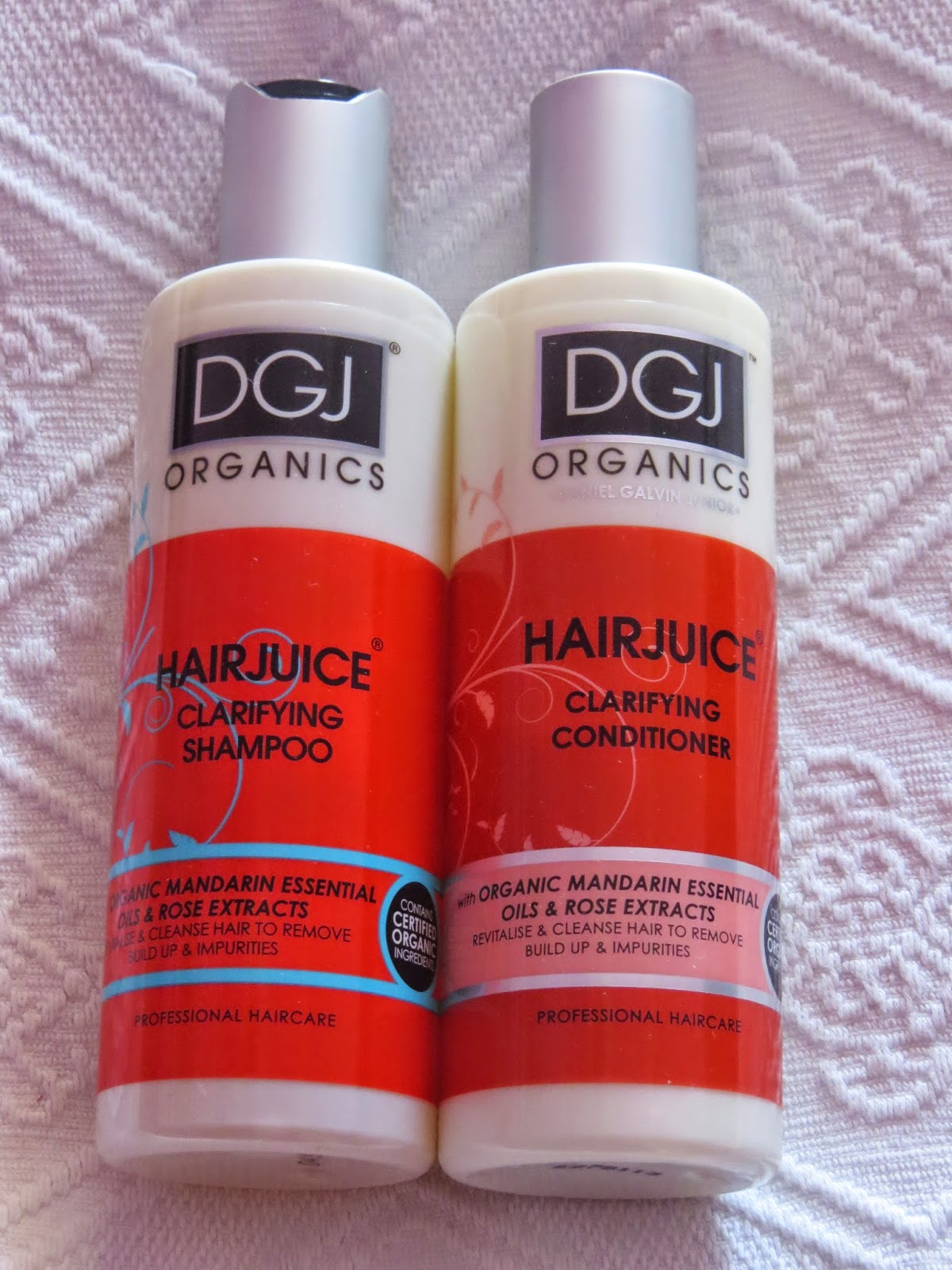 Beauty Balm DGJ Organics Hair Juice Clarifying Shampoo & Conditioner