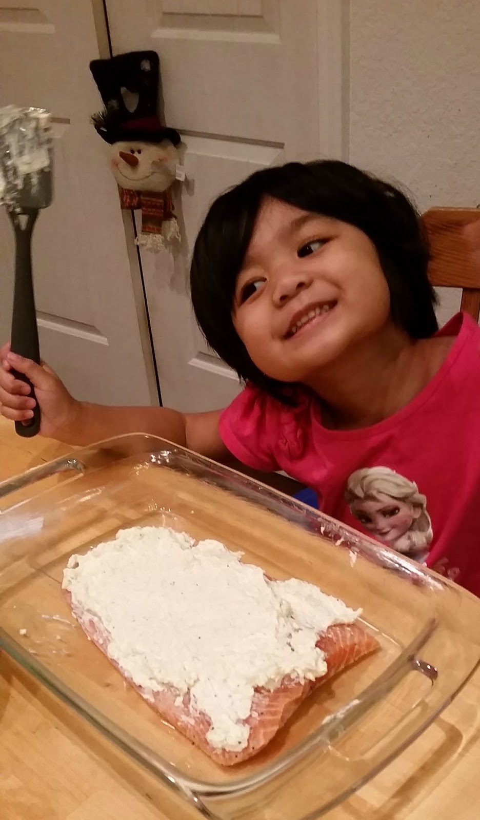 Zola's Mom Baked Salmon ala Conti's