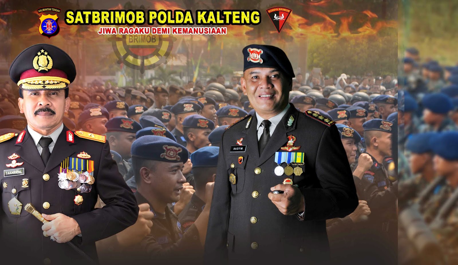 SATUAN BRIGADE MOBILE POLDA KALIMANTAN TENGAH