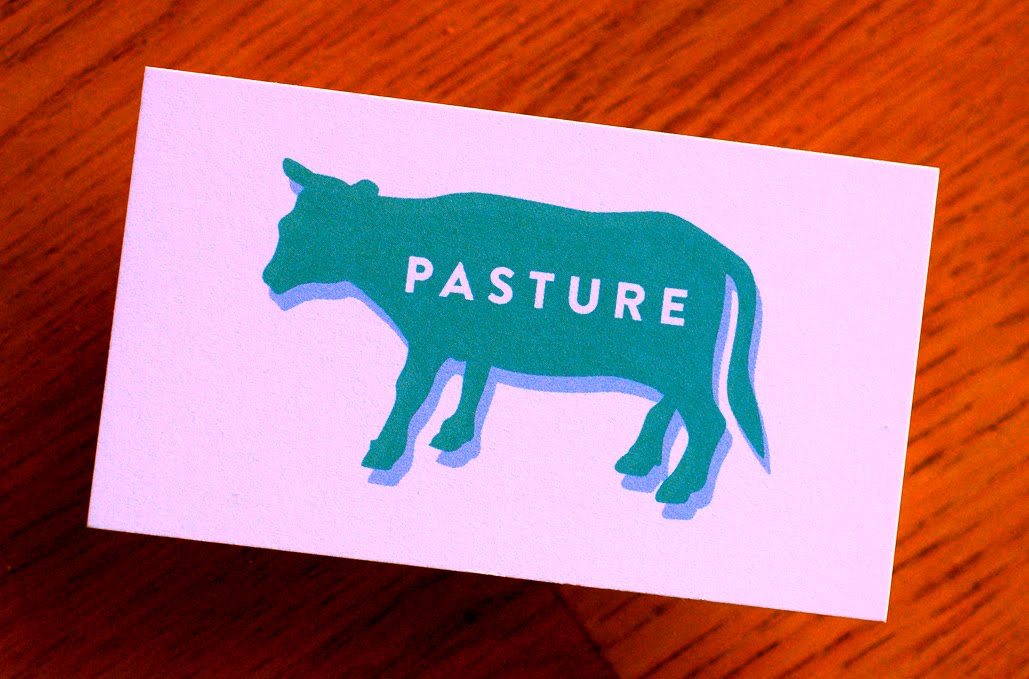 Green Olive Media Logo Design Pasture Restaurant Richmond Va